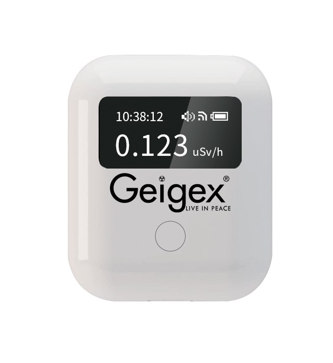 Geigex personal radiation detector
